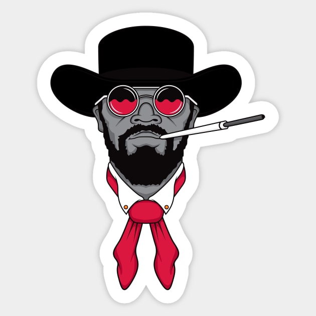 Django Sticker by Woah_Jonny